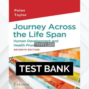 Test Bank for Journey Across the Life Span 7th US Edition by Polan ISBN 9781719645911