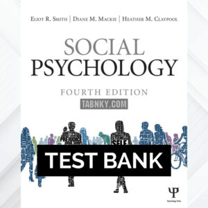 Test Bank for Social Psychology 4th US Edition by Smith ISBN 9781848728943